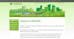 Desktop Screenshot of buswise.eastriding.gov.uk